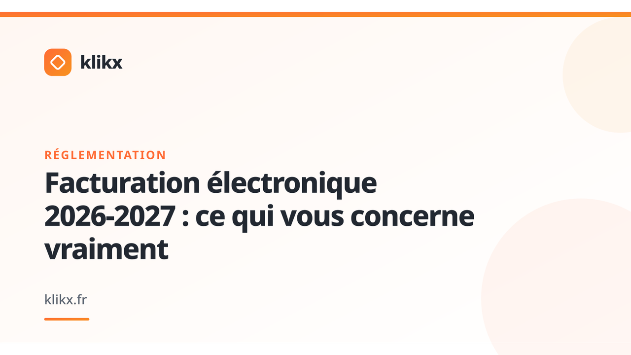 Illustration de l’article : Facturation électronique 2026-2027 : ce qui vous concerne vraiment